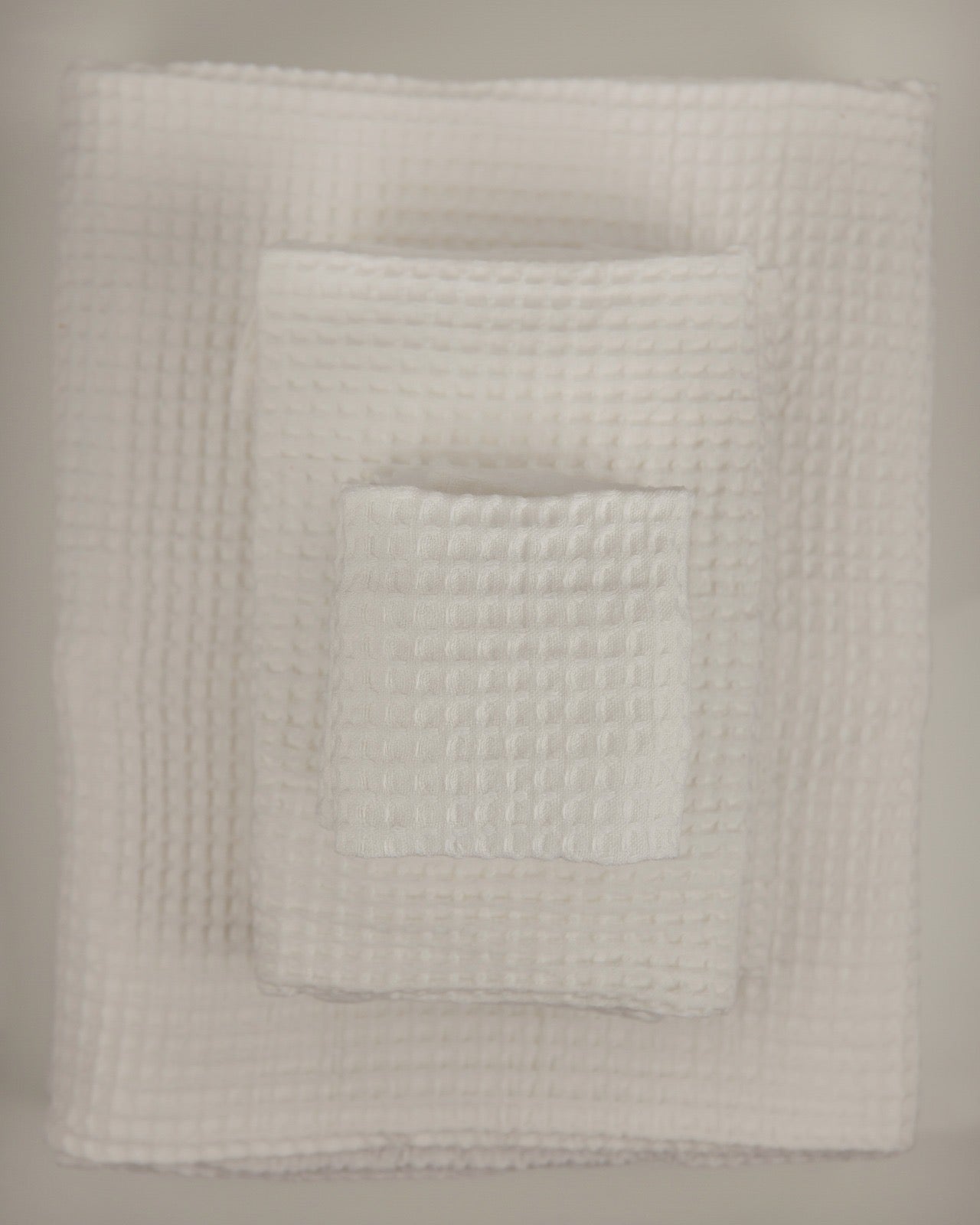 Toalla de Manos Algodón Waffle Mediana .43 m x .80 m