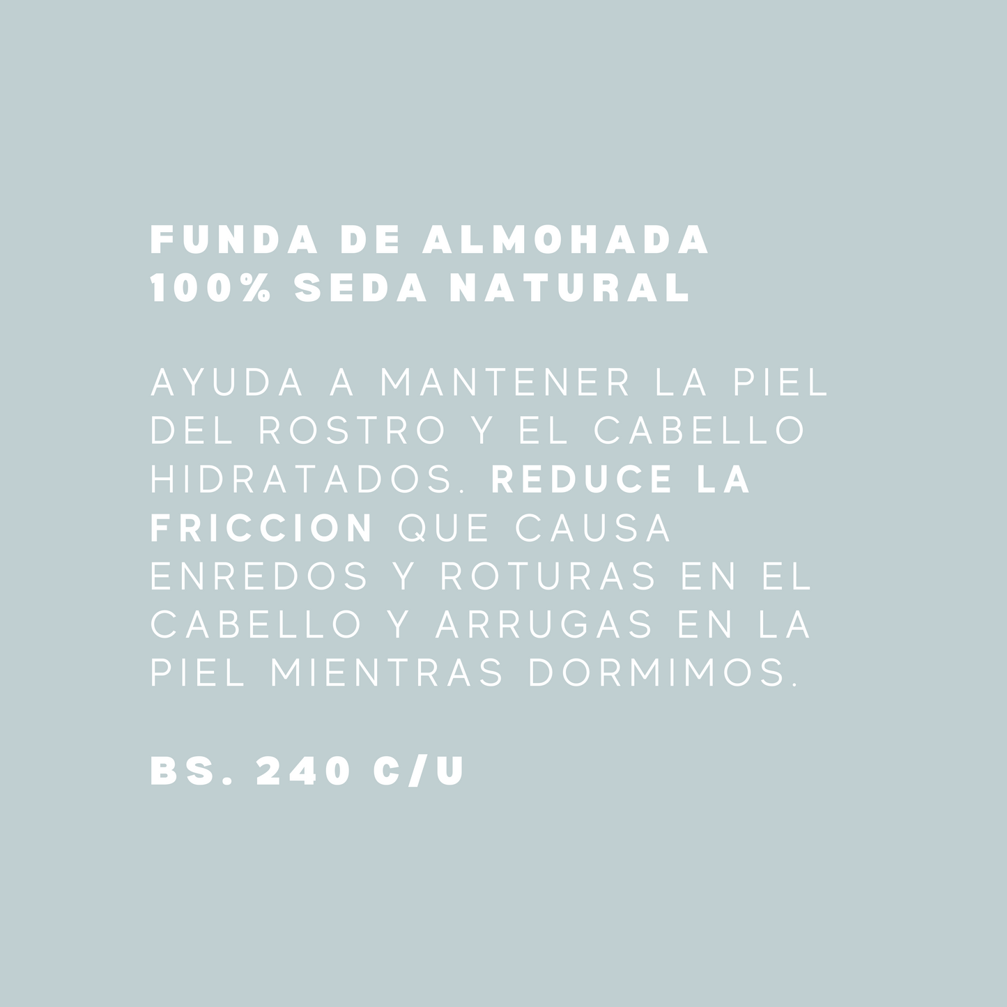 Funda de Seda 100% Natural