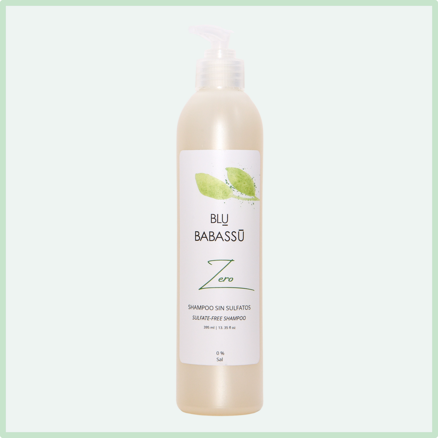 Shampoo Zero Sin Sulfatos 395 ml