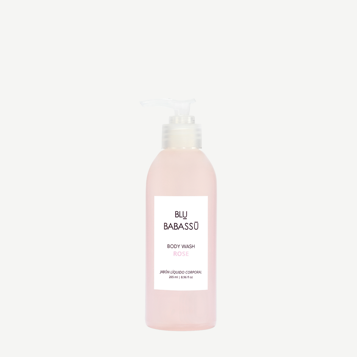 Rose Body Wash Jabón Líquido 265 ml