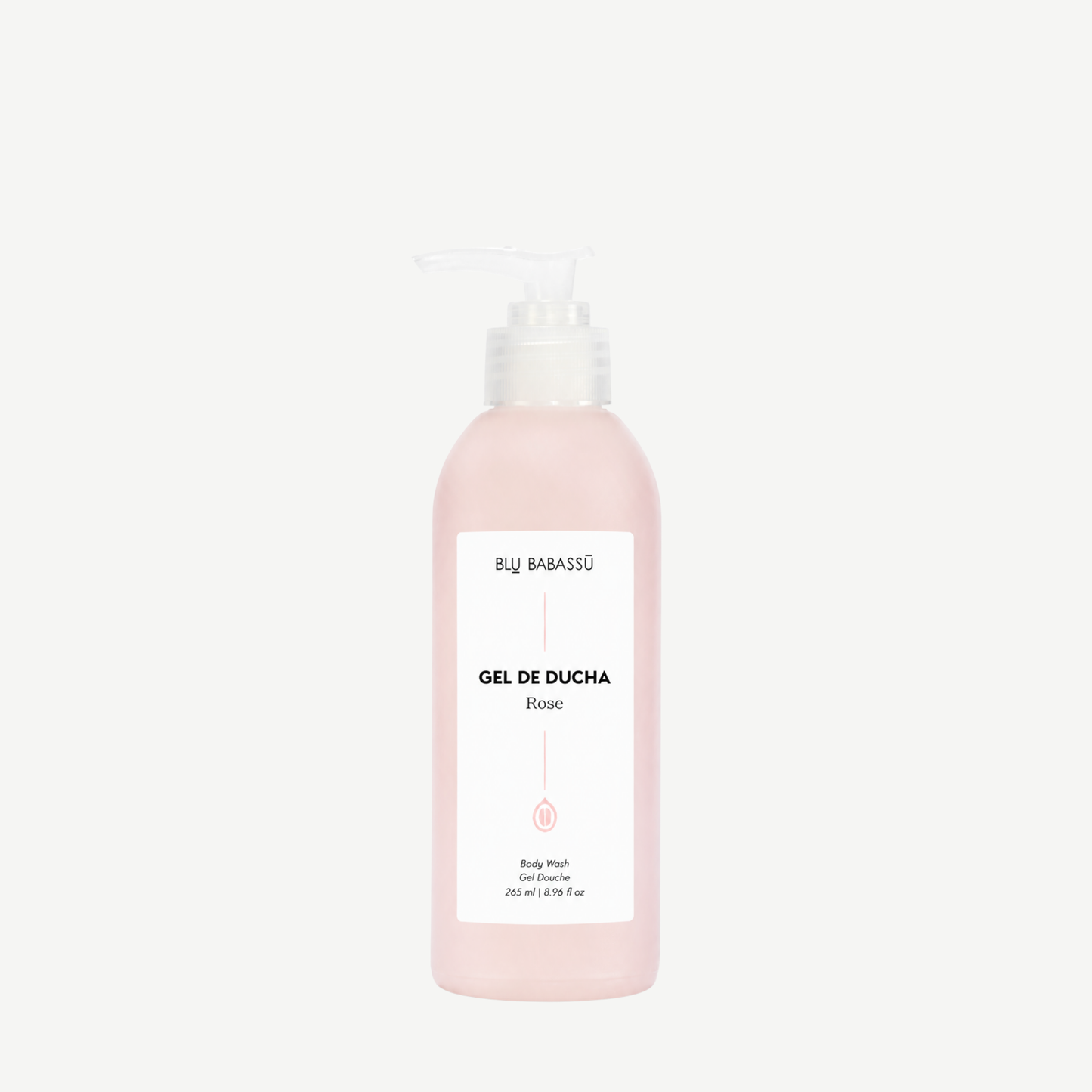 Rose Body Wash Jabón Líquido 265 ml